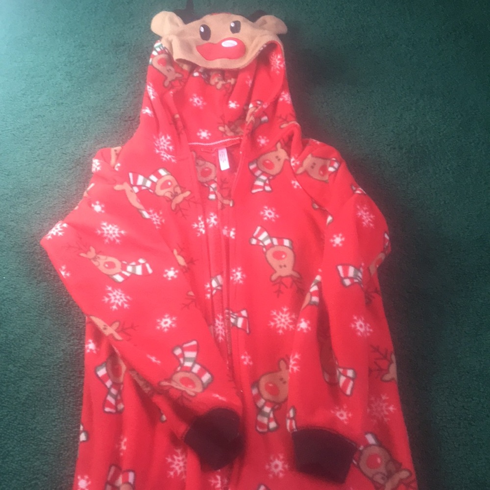 Reindeer Pajamas size 7/8